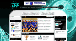 Desktop Screenshot of floorball.org